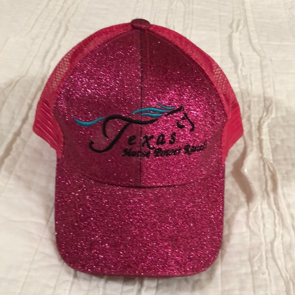 Pink Sparkle C. C Kids PonyCap 
‘Horse Power Ranches’